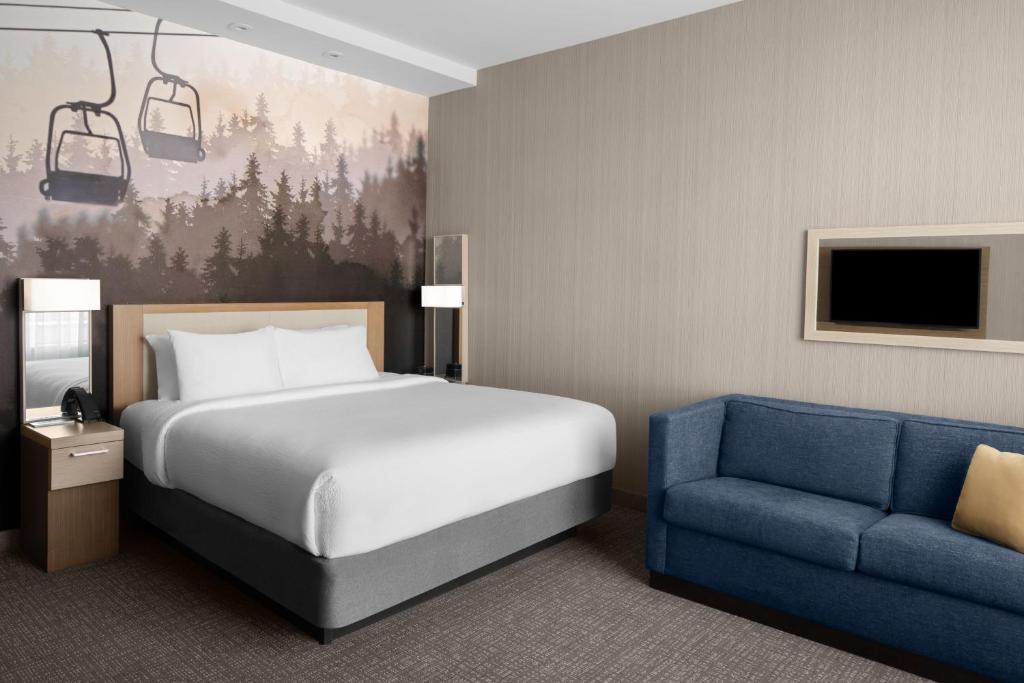 Courtyard by Marriott Salt Lake City Cottonwood - Room King Con Sofá Cama