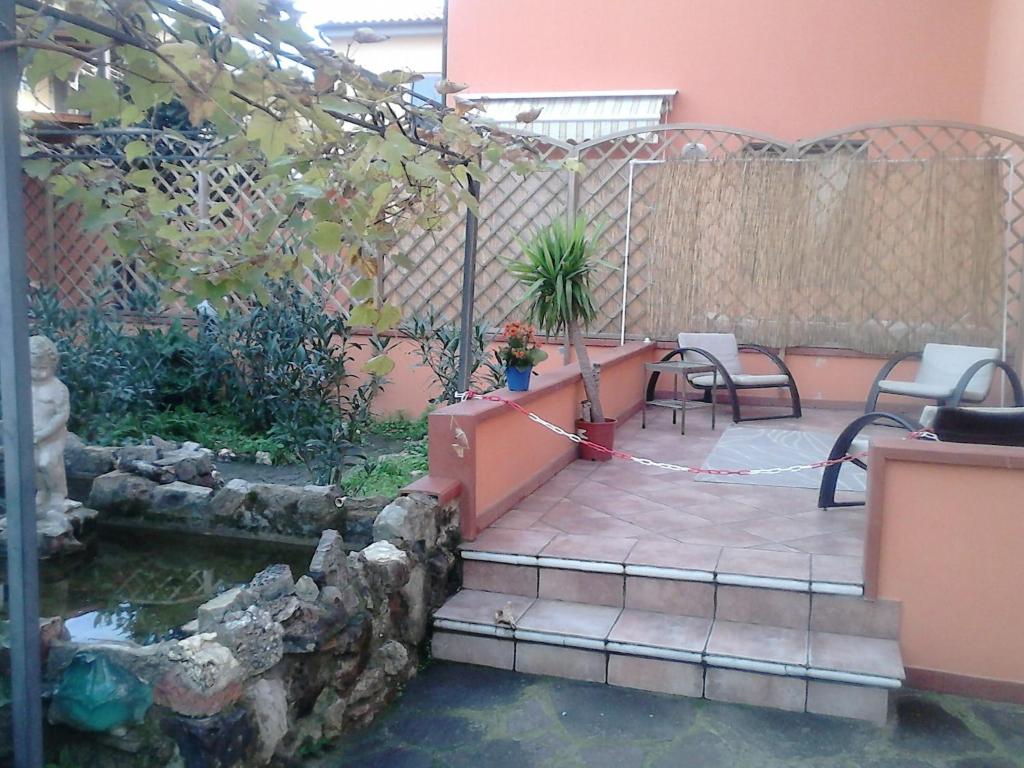 Patio nebo venkovní prostory v ubytování Le Ciel d'Orphèe