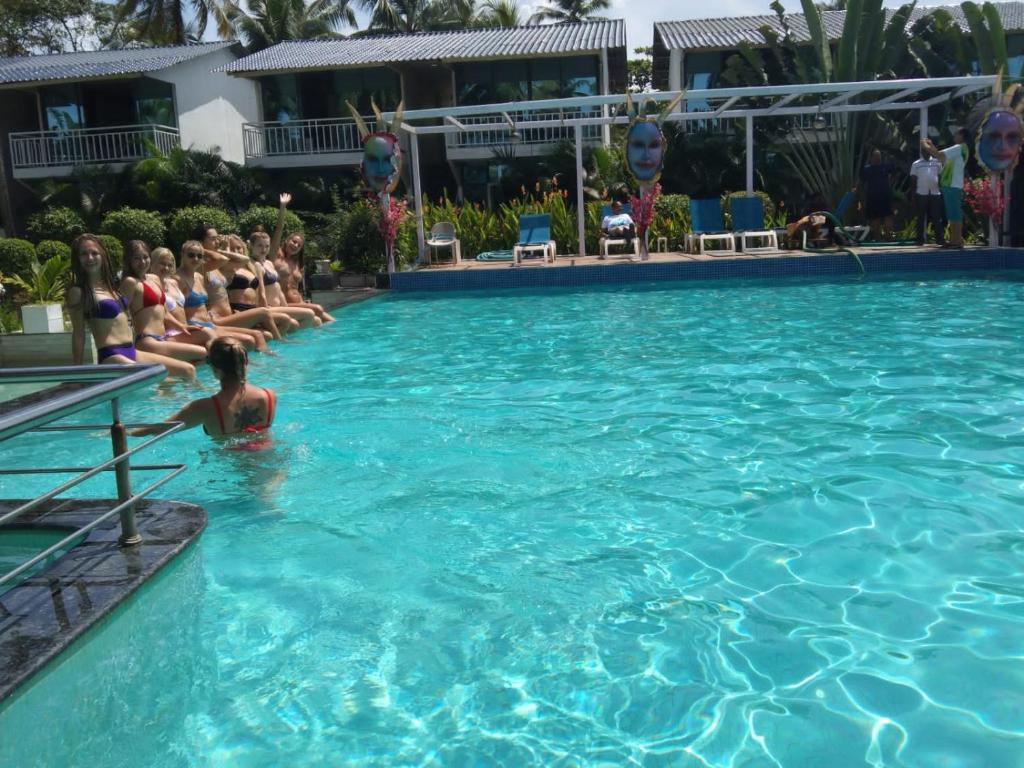 Bazén v ubytování Foxoso La Beach Resort & Spa nebo v jeho okolí