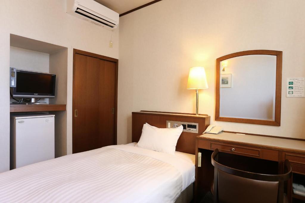 Kuchyň nebo kuchyňský kout v ubytování Hotel Castle Inn Suzuka