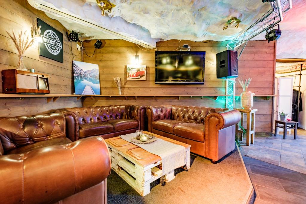 Posezení v ubytování Loft1620