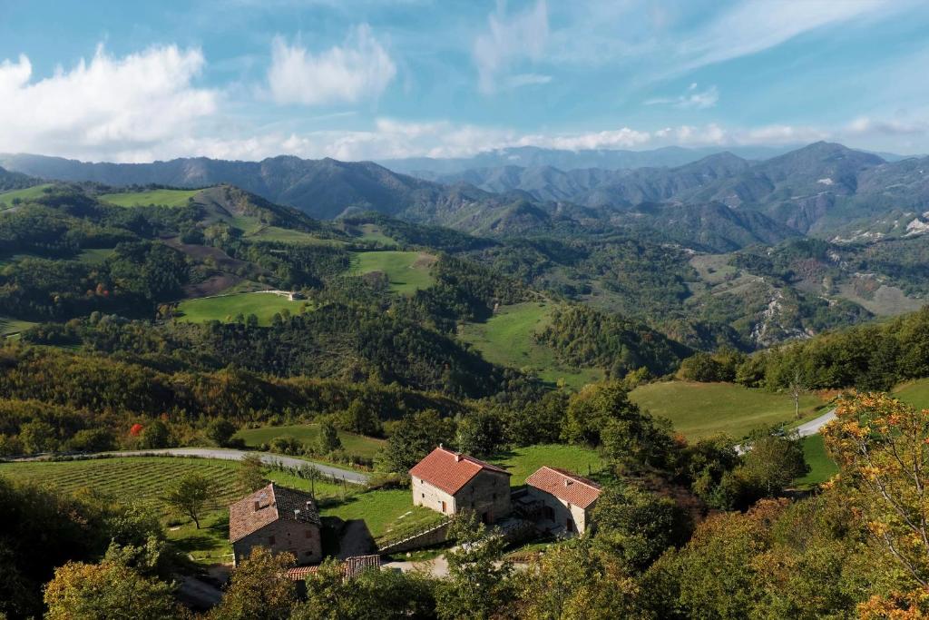 Tầm nhìn từ trên cao của Agriturismo Terrazza sul Parco