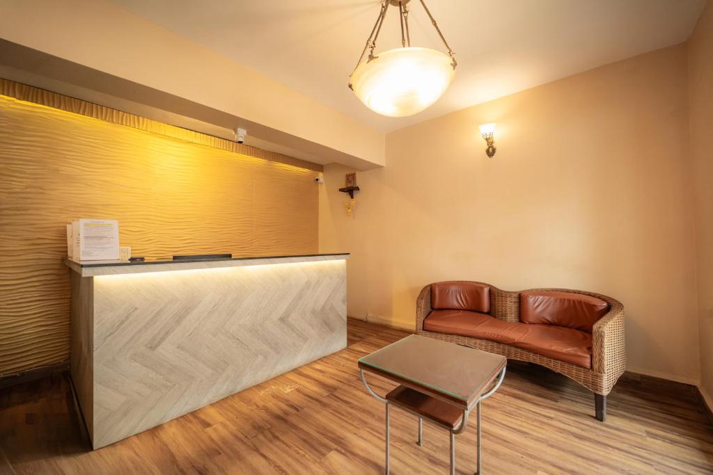 Posezení v ubytování Treebo Sunshine Beach Resort