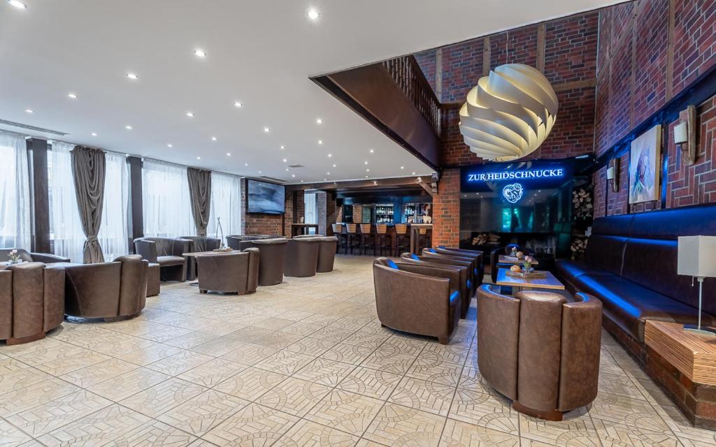 Posezení v ubytování Hotel Zur Heidschnucke - Spa & Nature Resort