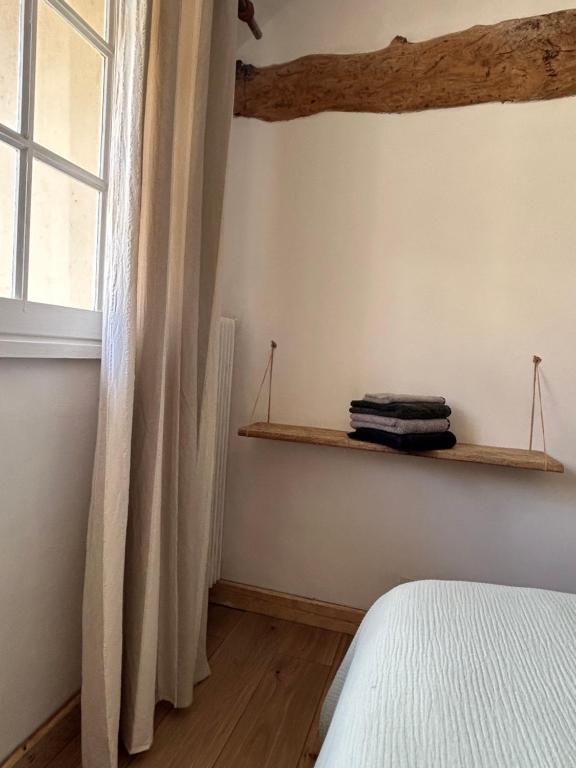 Postel nebo postele na pokoji v ubytování Chambres d'Hôtes Manoir Du Chêne