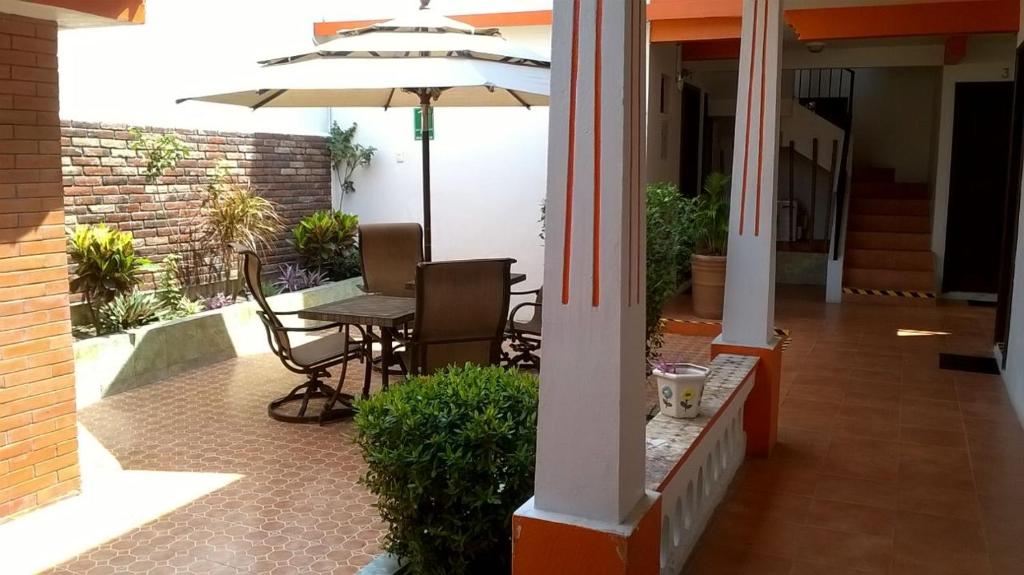 Balkón nebo terasa v ubytování Hotel Doña Juana