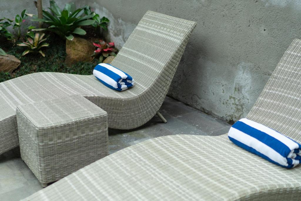 Posezení v ubytování Baran Swaha Villa