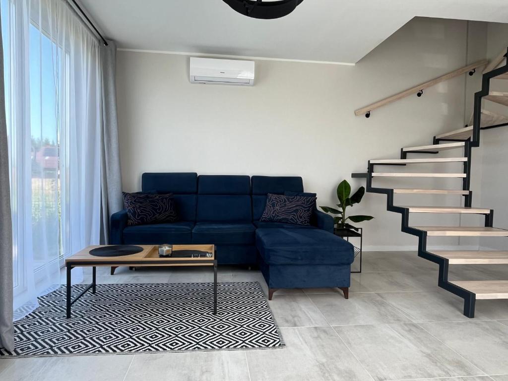 Posezení v ubytování Tu jest pięknie- dom premium z ogrodowym spa