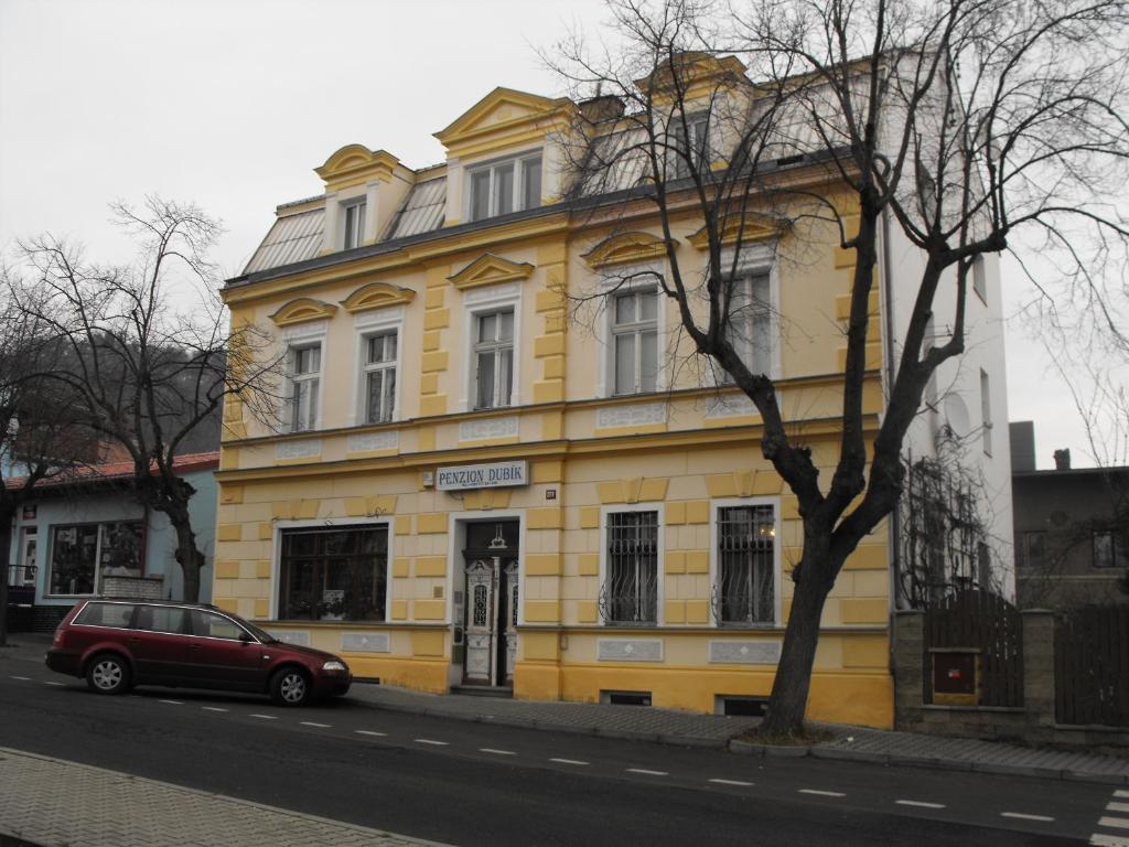 Budova, kde se penzion nachází