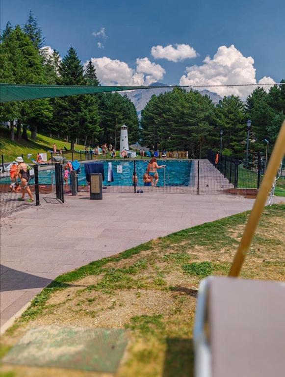 Bazén v ubytování Apartamento en Formigal - Parking Privado Incluido nebo v jeho okolí
