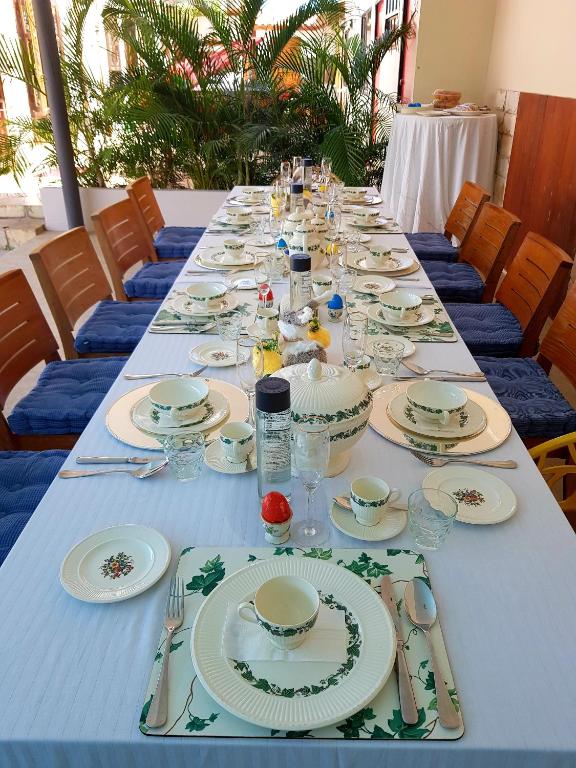 Restaurace v ubytování Island House near Curacao International Airport CUR