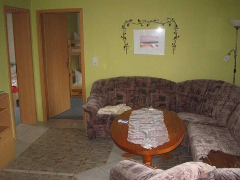 Posezení v ubytování Ferienwohnung am Kreßinsee