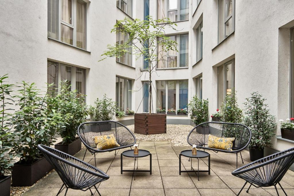 Posezení v ubytování Falkensteiner Hotel Bratislava