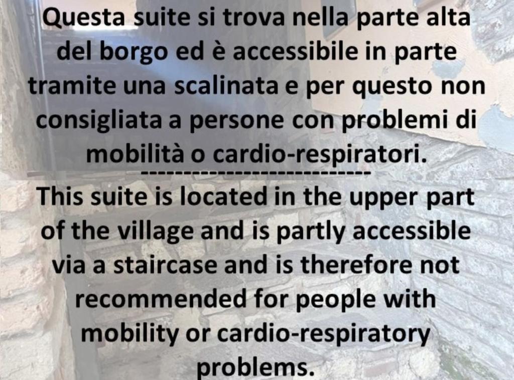 Albergo Diffuso Locanda Specchio Di Diana - 带湖景的套房
