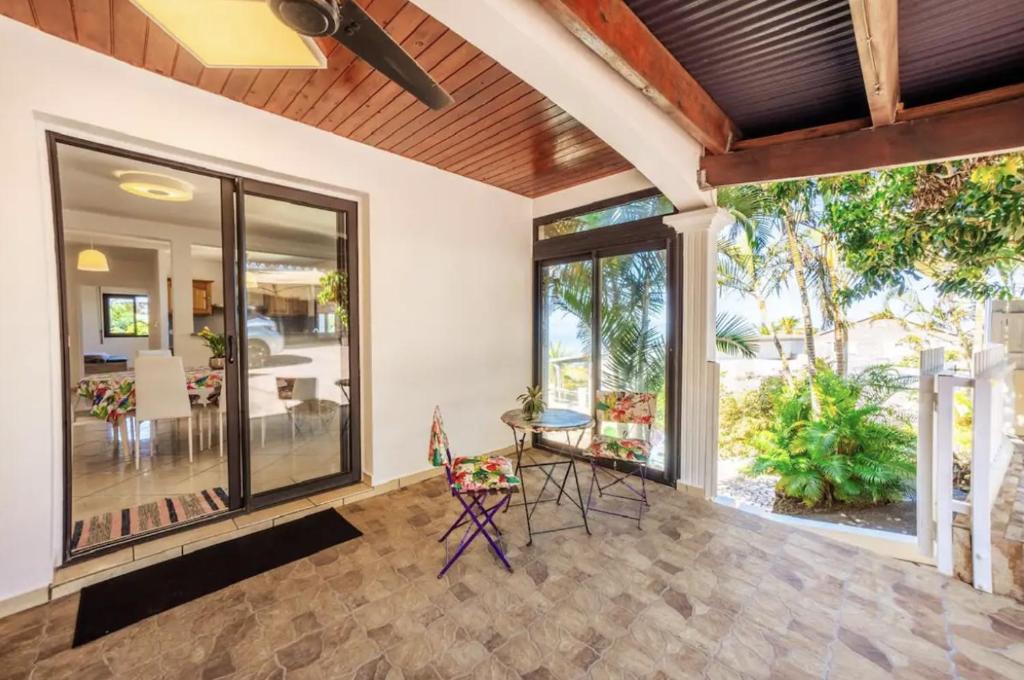 Zahrada ubytování Grande Maison de 8 chambres au sud de"La Réunion"