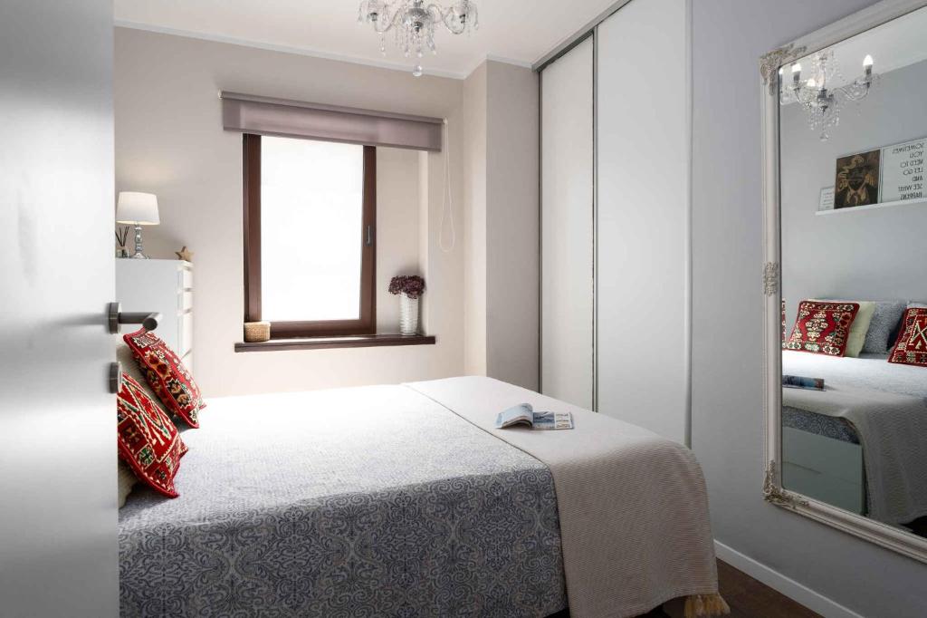 Łóżko lub łóżka w pokoju w obiekcie Holiday home in Porec - Istrien 27453