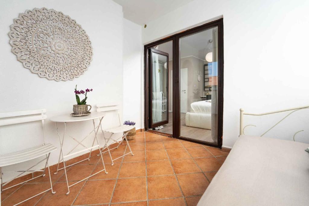 Łóżko lub łóżka w pokoju w obiekcie Holiday home in Porec - Istrien 27453