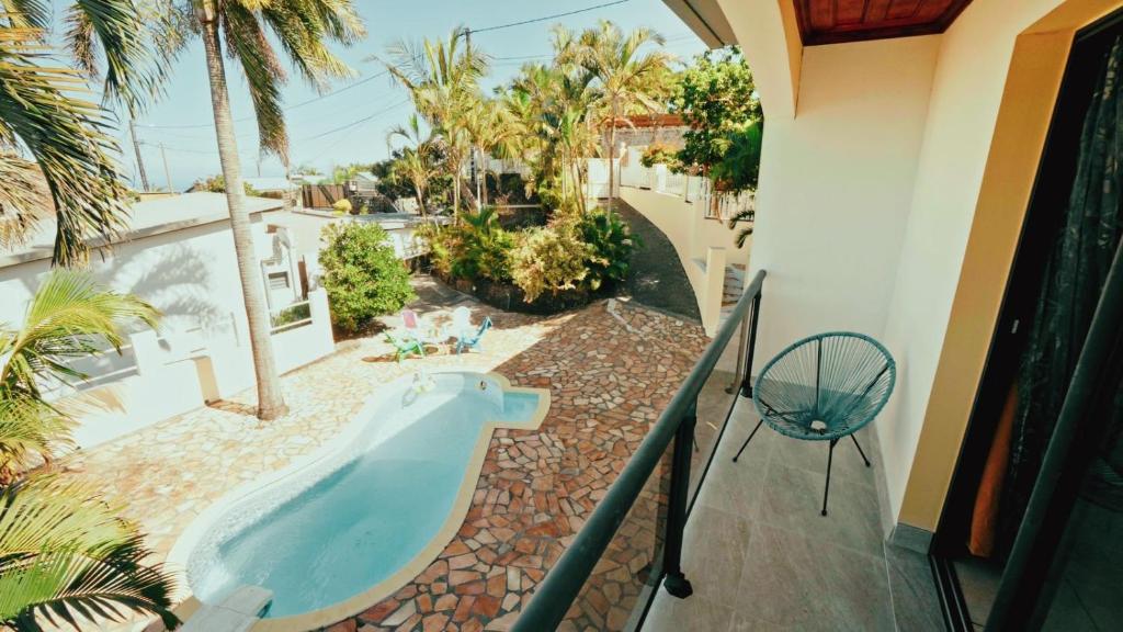 Bazén v ubytování Grande Maison de 8 chambres au sud de"La Réunion" nebo v jeho okolí
