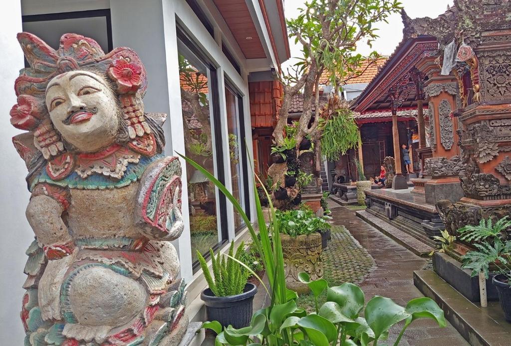 Zahrada ubytování Mahaguna Ubud