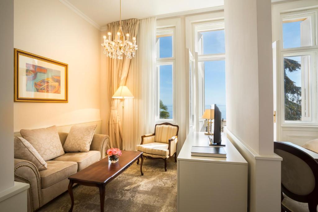 Posezení v ubytování Villa Amalia - Liburnia