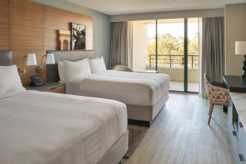 San Diego Marriott Mission Valley - Room King Con Balcón Y Vista A La Ciudad