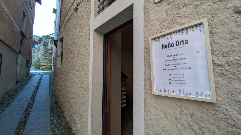 Certifikát, hodnocení, plakát nebo jiný dokument vystavený v ubytování Piccolo Hotel Olina