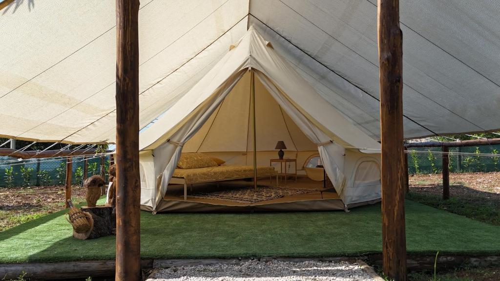 Zahrada ubytování Glamping Di Palma