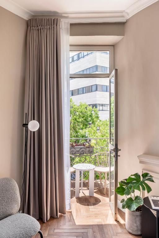 Balkón nebo terasa v ubytování Noel Suites