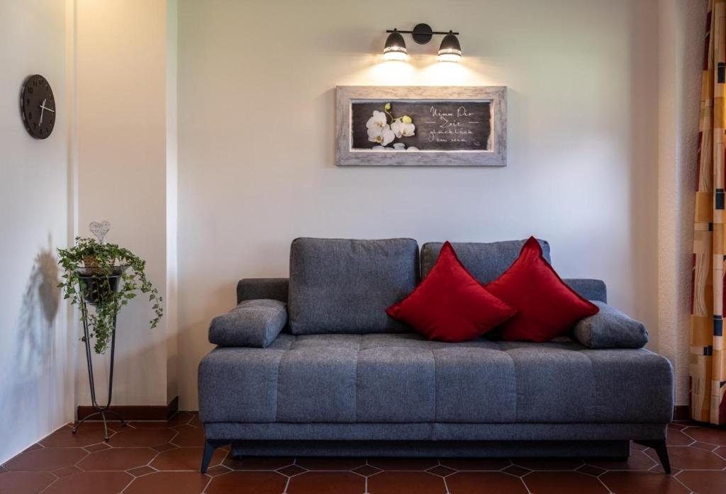 Posezení v ubytování Marios Appartement