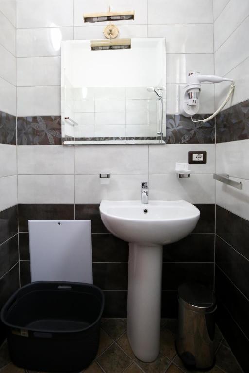 Koupelna v ubytování Hotel VD Roleks