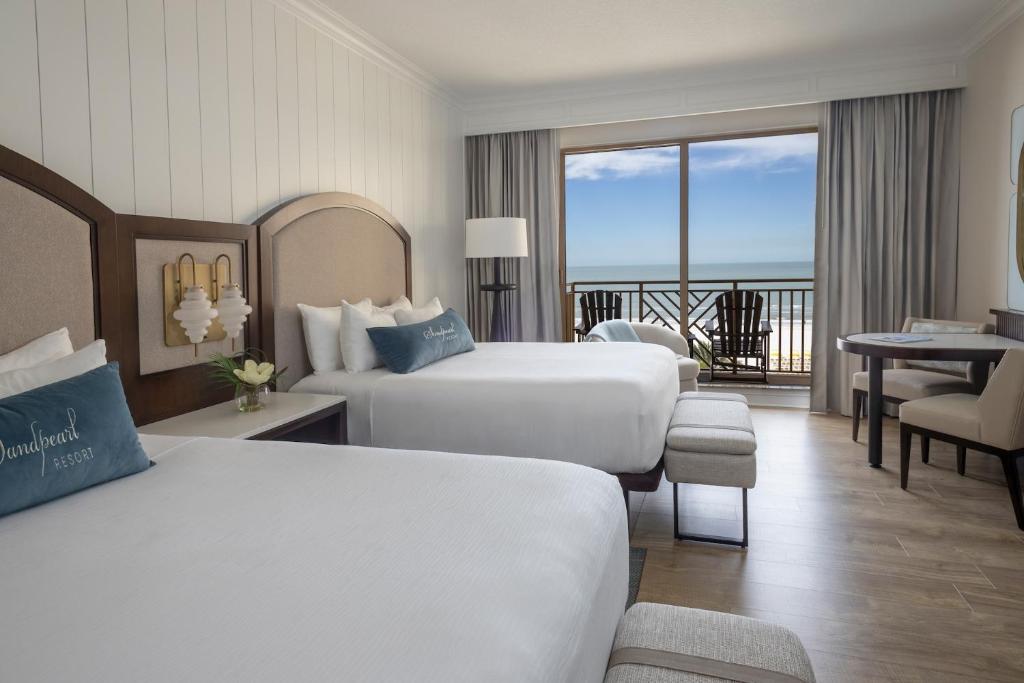 Sandpearl Resort Private Beach - Chambre Queen Avec Deux Lits Queen - Gulf Front