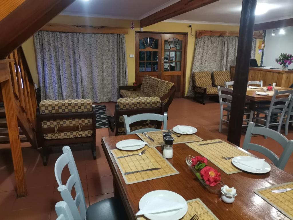 Area soggiorno di Storms River Forest Lodge
