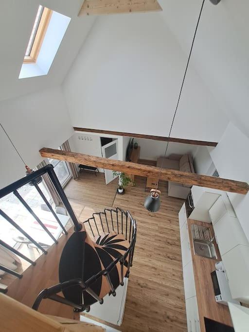 Posezení v ubytování Apartmán Loft