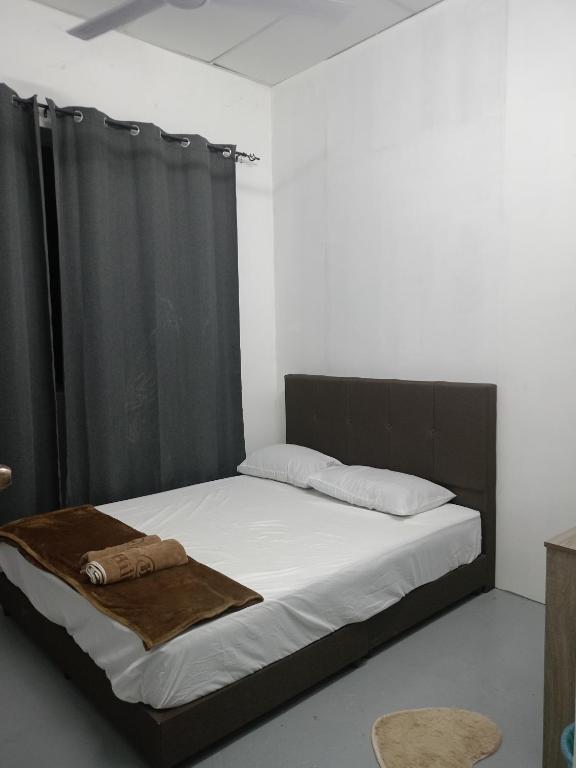 Postel nebo postele na pokoji v ubytování KG Motel
