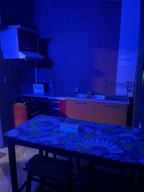 Kuchyň nebo kuchyňský kout v ubytování CASA COLIVING avec chambre salle de bain individuelles privatives