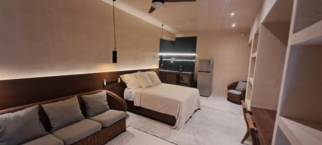 Posezení v ubytování MID-498 Centro