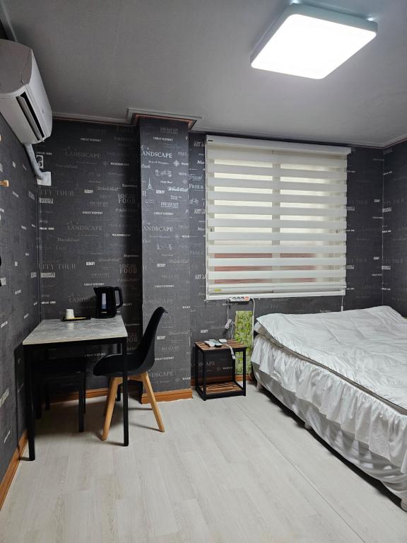Postel nebo postele na pokoji v ubytování Mirim Motel