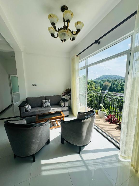 Posezení v ubytování Daffodil Home