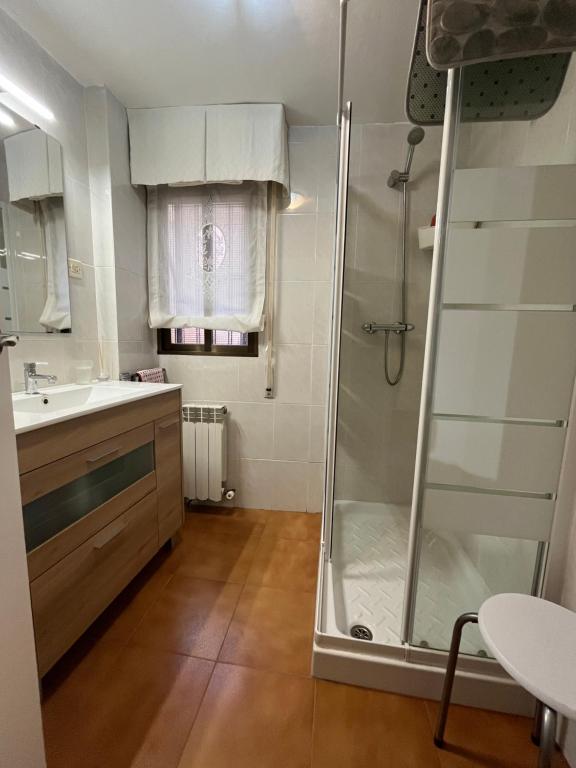 Un baño de Santa Coloma Apartamentos