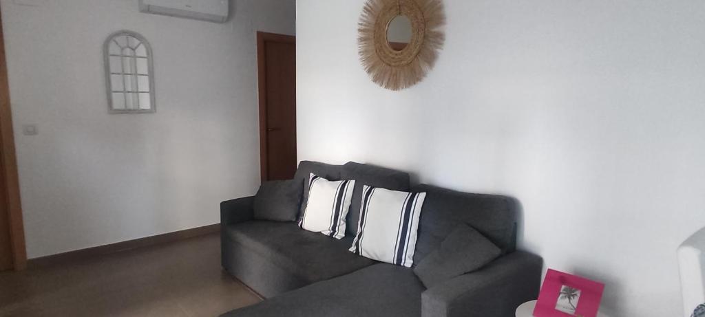 Posezení v ubytování Apartamento Nuevo playa de Piles Complejo Blaumar