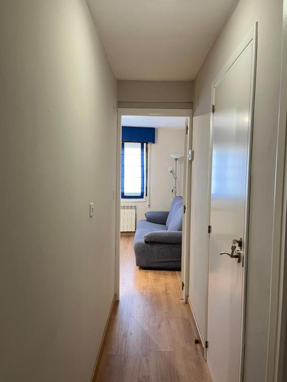 Cama o camas de una habitación en Santa Coloma Apartamentos