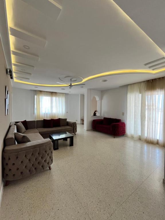 Posezení v ubytování Appartements de luxe près de la mer