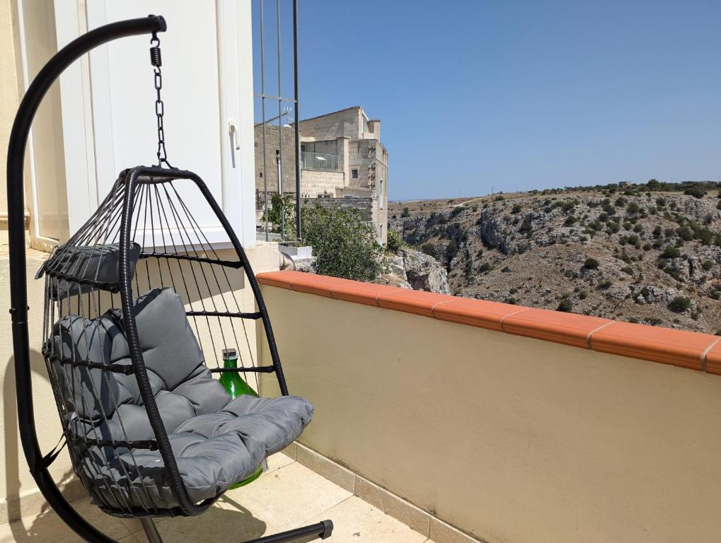 Balkón nebo terasa v ubytování Il Peccato Originale
