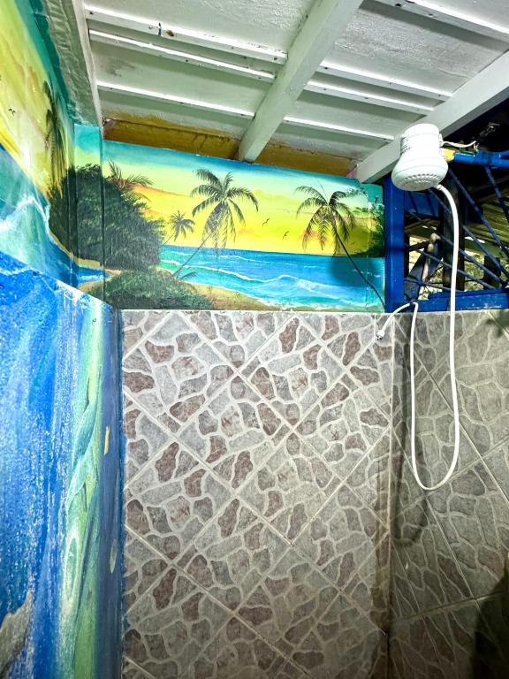 Bazén v ubytování Hidden Jungle Beach House nebo v jeho okolí