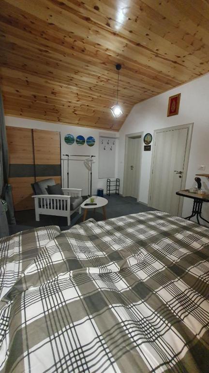 Postel nebo postele na pokoji v ubytování VIP Durmitor
