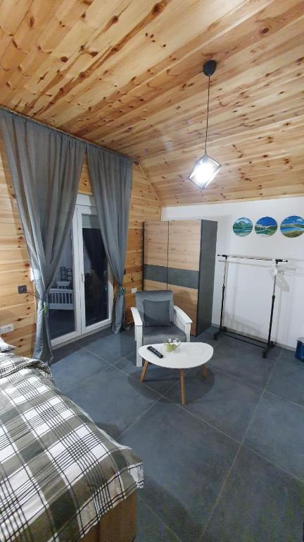 Postel nebo postele na pokoji v ubytování VIP Durmitor