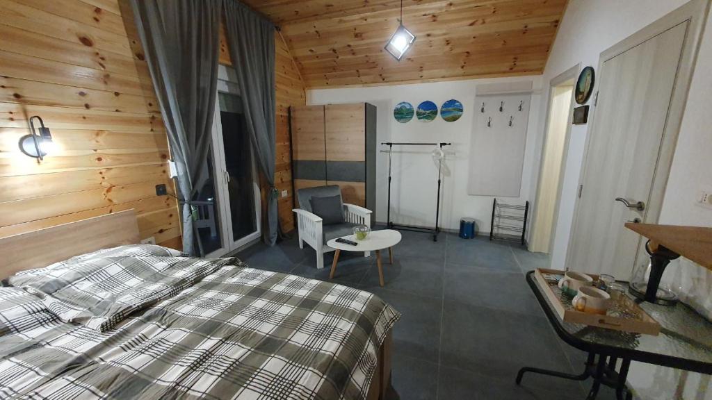 Postel nebo postele na pokoji v ubytování VIP Durmitor