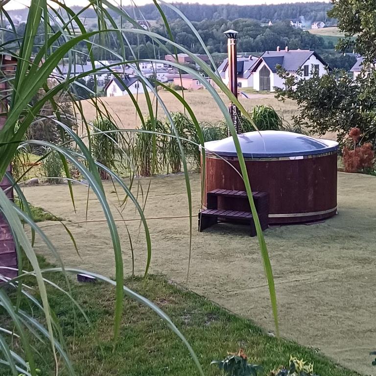 Zahrada ubytování Cicha przystań domek na Kaszubach