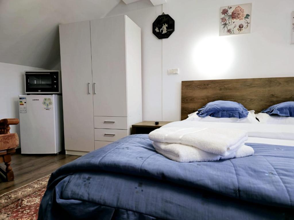 Postel nebo postele na pokoji v ubytování Green Panorama Relax Concept