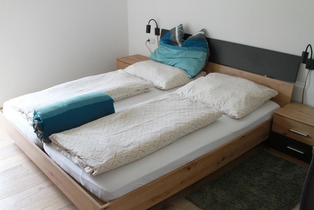 Postel nebo postele na pokoji v ubytování Haus Abendrot